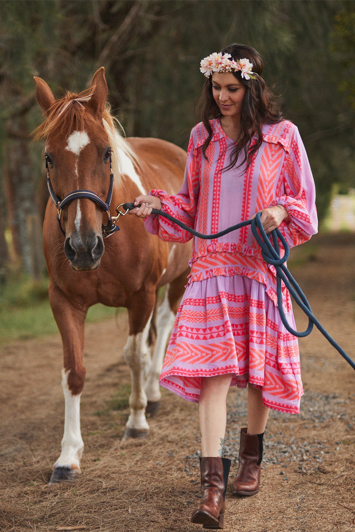 Wonderland Dress - Neon Lilac