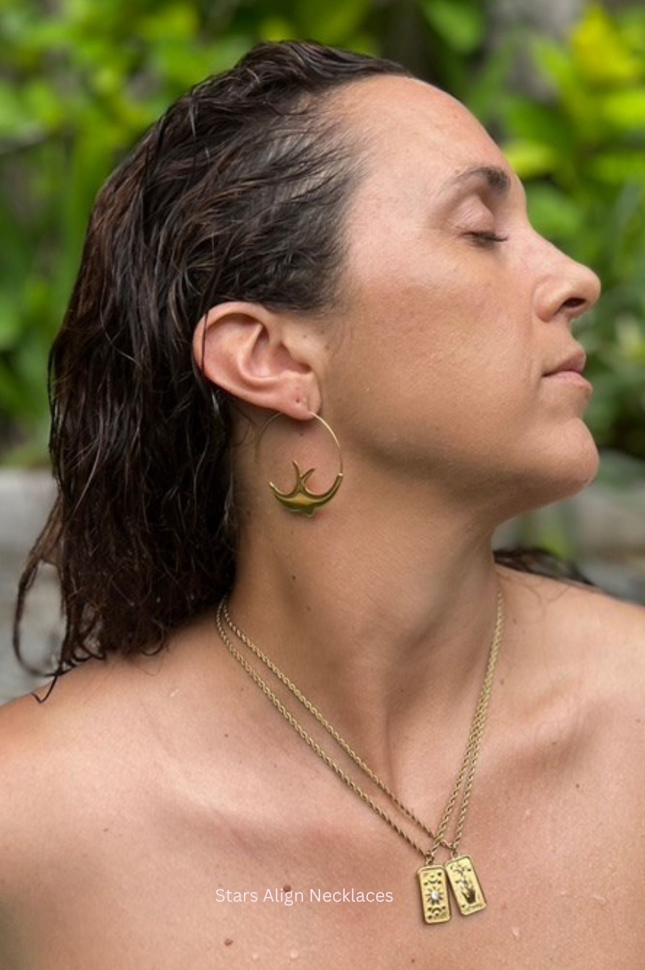 Swallow Hoops - gold