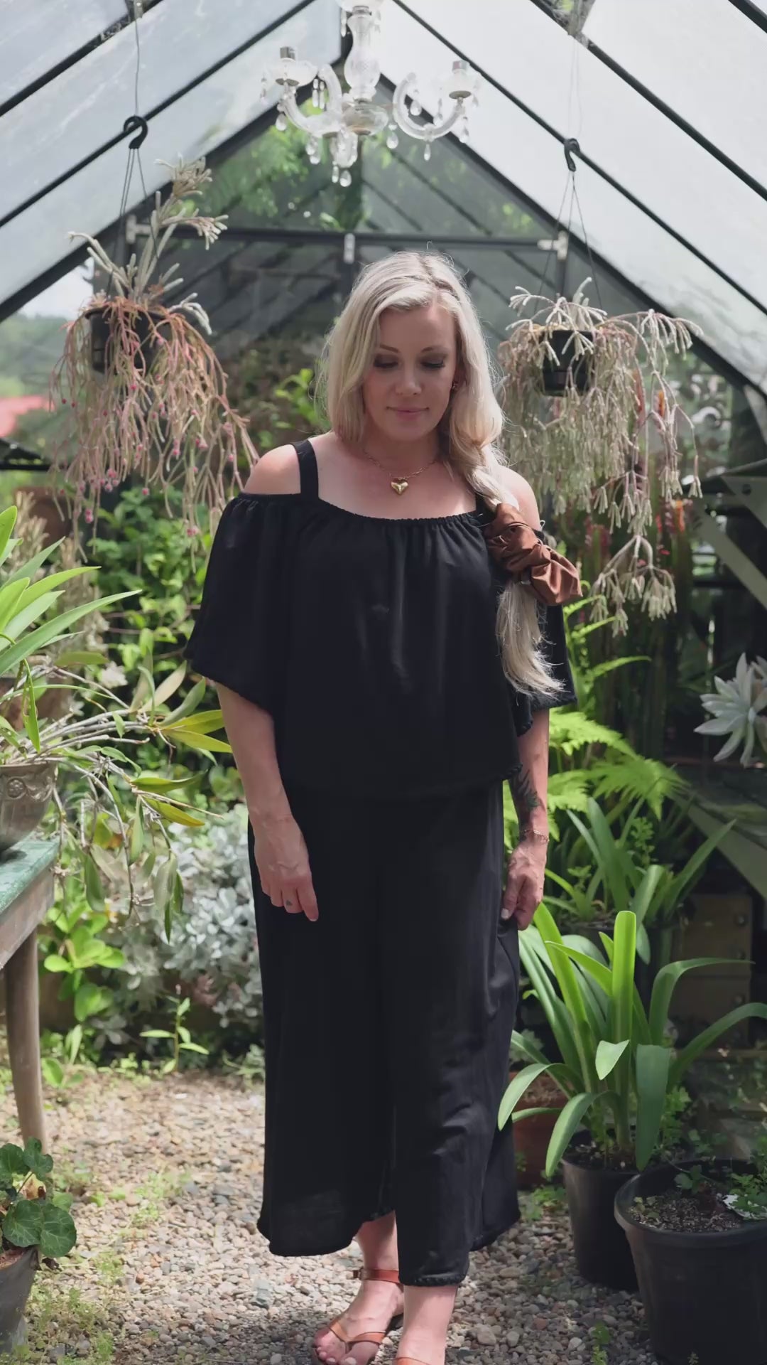 Video of the Voyager Jumpsuit in Black | Libertine The Label