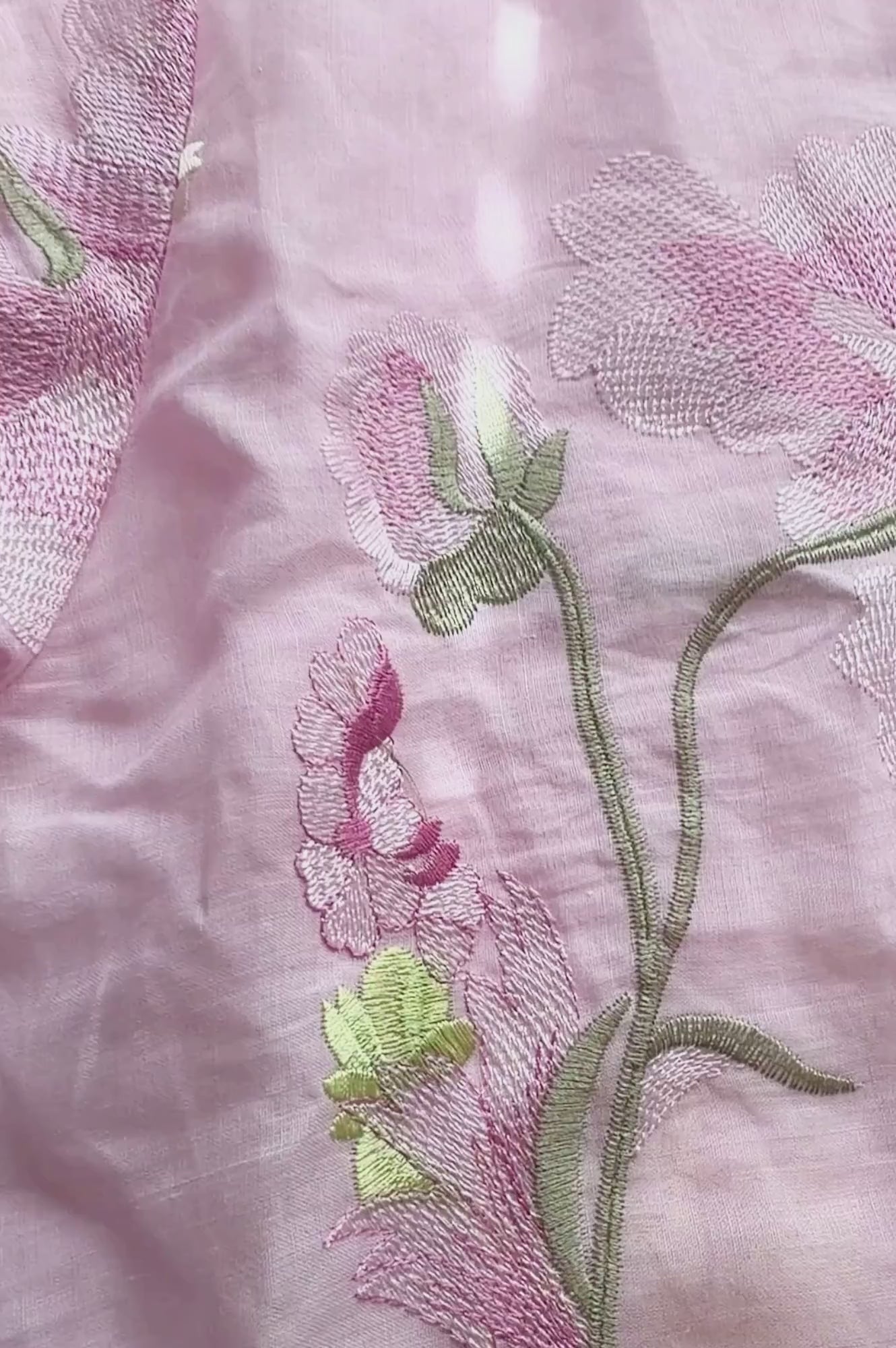 Video of the Devotion Dress in Marshmallow pink ramie — Libertine The Label